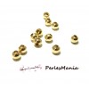 200 perles METAL intercalaires rondes lisse 6mm DORE CLAIR, DIY