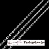 PAX : environ 9,5m CHAINE CHAINETTE A MAILLE ARGENT VIF 427284-56