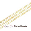 PAX : environ 9,5m CHAINE CHAINETTE A MAILLE DORE 1,6 par 2,7mm 427284-98