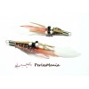 Pendentifs Plumes Breloques Blanc – 85x20mm