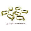 10  Boucle d'oreille dormeuses GOUTTE fabrication Française  BRONZE, DIY