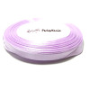 1 rouleau de 22 mètres ruban satin LILAS 6mm H201