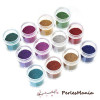 6 BOITES DE MICROBILLES CAVIAR 10g GLOBES FIOLES FIMO 6 COULEURS pour nail art, scrapbooking, DIY