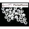 perles intercalaires passants 8mm ARGENT VIF S116313