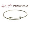 Supports Bracelets Jonc Extensibles Bronze Clair 22cm