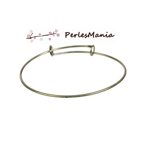 PAX 5 supports bracelets jonc extensibles BRONZE Clair 22cm S1160387