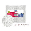 PLAQUE DE TEXTURE ART NOUVEAU 150x168mm POUR PATE FIMO, CERNIT, SCULPEY....