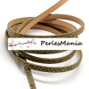 Environ 1,2 mètre de cordon SIMILI CUIR 5 par 2MM H1021B