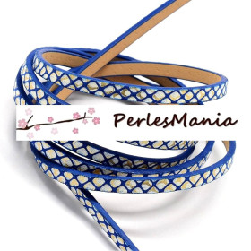 Environ 1,2 mètre de cordon SIMILI CUIR 5 par 2MM H1017C