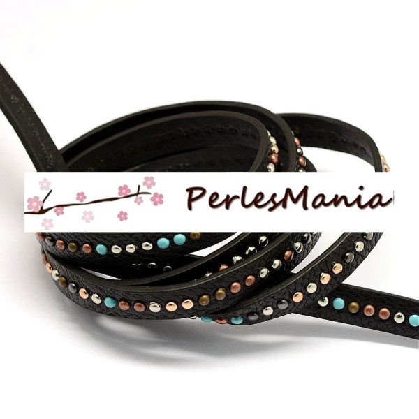 cordon SIMILI CUIR avec clou