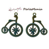 pendentifs VELO PATINE ANCIENNE metal couleur Bronze