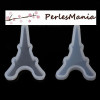 1 MOULE EN SILICONE pendentif MOULE EN SILICONE TOUR EIFFEL 4.2cm x3cm POUR CREATIONS FIMO RESINE ( S1181277 )