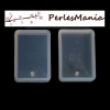 1 MOULE EN SILICONE pendentif RECTANGLE 34x24mm utilisation FIMO RESINE S1183525