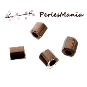 Environ 1400 perles Japonaise tube hexagonale en verre 2mm S1176406