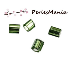 Environ 1400 perles Japonaise tube hexagonale en verre 2mm S1176403