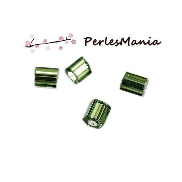Environ 1400 perles Japonaise tube hexagonale en verre 2mm S1176403