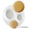 1 MINI MOULE EN SILICONE CUPCAKE CREATIONS FIMO SCULPEY CERNIT ref 284422