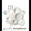 1 MINI MOULE EN SILICONE VAISSELLE CREATIONS FIMO SCULPEY CERNIT ref 284443
