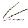 Maille fantaisie chaine, laiton finition BRONZE