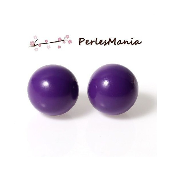 1 PERLE SONORE 16mm VIOLET POUR CREATION BOLA DE GROSSESSE S1175850