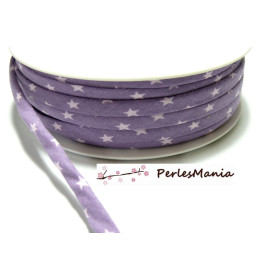 1 m ruban cordon spaghetti 7mm collection 105 ETOILE