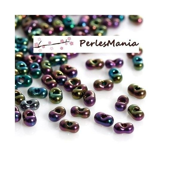 PAX Environ 300 perles Japonaise en verre 4 par 2mm S1176380