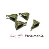 bélières passant TRIANGLE ART DECO 2Y1334 Metal couleur Bronze