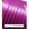 10 mètres ruban satin EXTRA FIN Rose Fushia 3mm PY034 mercerie pour bijoux