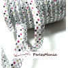 Ruban biais MULTIPOIS et DENTELLE 12mm 7148216 collection 2442, DIY
