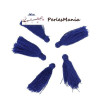 PAX 50 pompons breloque passementière BLEU NUIT 30mm S1191837