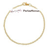 Bracelets 21cm CHAINE metal couleur DORE S1160456