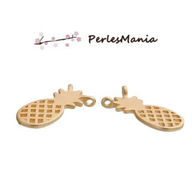 PAX 3 CONNECTEUR ANANAS metal DORE 16mm S1180761