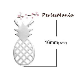 PAX 3 CONNECTEUR ANANAS metal ARGENT VIF 16mm S1180760