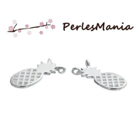 PAX 3 CONNECTEUR ANANAS metal ARGENT VIF 16mm S1180760