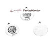 PAX 20 pendentifs breloque ARBRE LIVE dans Medaille couleur ARGENT ANTIQUE S1194566