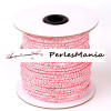 1m cordon 3 mm Imitation simili cuir serpent ROSE HL108