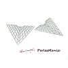 2 Estampes pendentif multiconnecteur filigrane TRIANGLE de 40mm ARGENT VIF