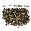 PAX 1000 PERLES A ECRASER metal couleur BRONZE  2mm S114434