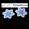 Pendentif MOULE EN SILICONE Etoile de Neige pour resine fimo