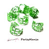 1 bague dentelle VERT plateau 8mm ( S1123891 )