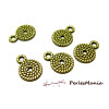Pendentifs CORDE RONDE metal couleur BRONZE