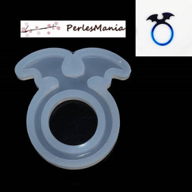 1 MOULE EN SILICONE pour BAGUE Chauve Souris RESINE S1189251