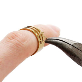 LES ESSENTIELS: BOITE DE 1200 Anneaux de jonction MIXTE S1178138 ( anneaux ouverts )