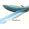 Apprêt mercerie 2m ruban biais Etoile 20mm 770300 couleur BLEU CLAIR 15