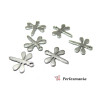 pendentifs ref 28 libellule acier inoxydable qualité supérieure couleur argent
