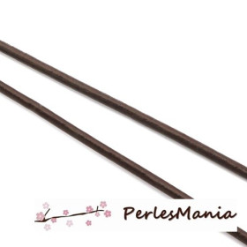 10 mètres CORDON FIL CUIR VERITABLE 1.8 mm NOIR, DIY 