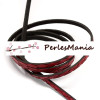 Environ 1,2 mètre de Cordon Simili Cuir 5mm H11908D ROUGE