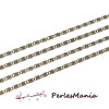 PAX 10 mètres Chaine PCHS003Y Bronze 3 par 5mm fourniture pour création de bijoux 