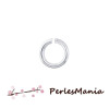 anneaux de jonction ARGENT Platine  8mm par 1mm S113066