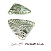 PAX 30 pendentifs BOHO CHIC TETE VACHE  29mm metal couleur ARGENT ANTIQUE S1198765